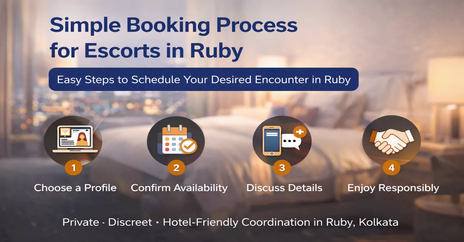 Booking Process for Escorts in Ruby