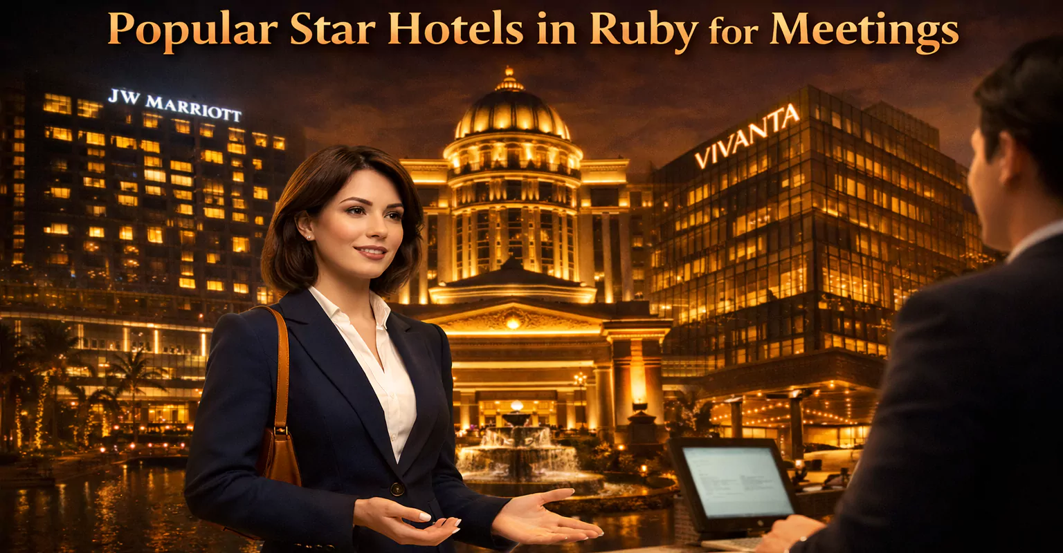 Popular Star Hotels in Ruby for Escort Meetings