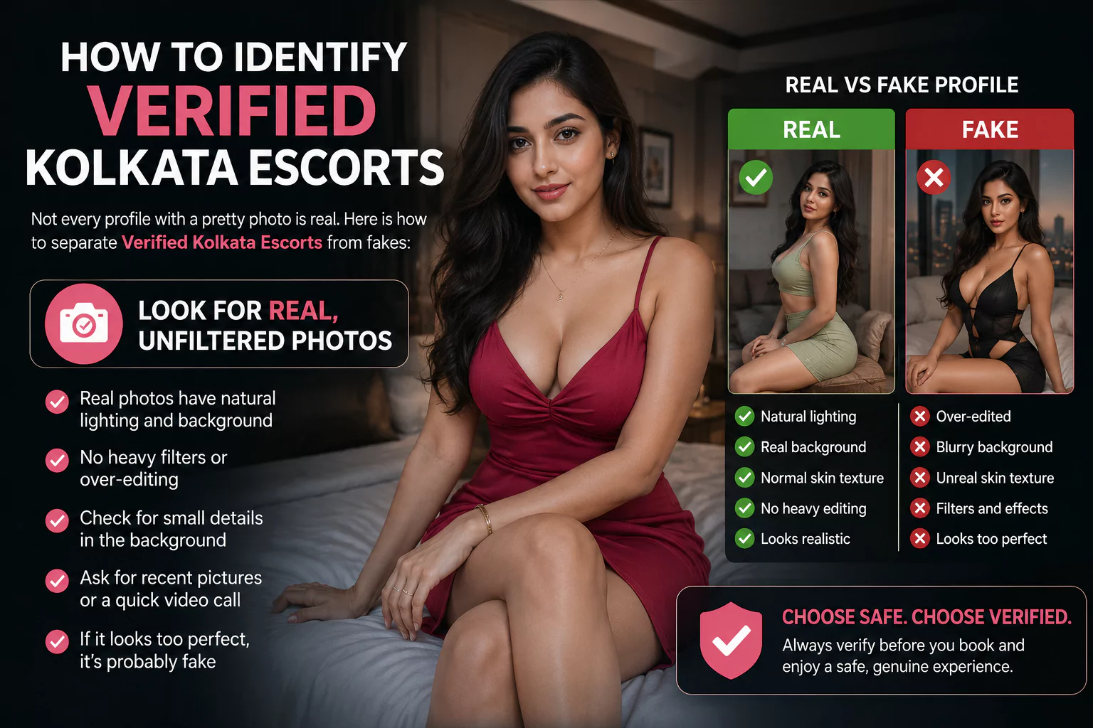 How to Identify Verified Kolkata Escorts