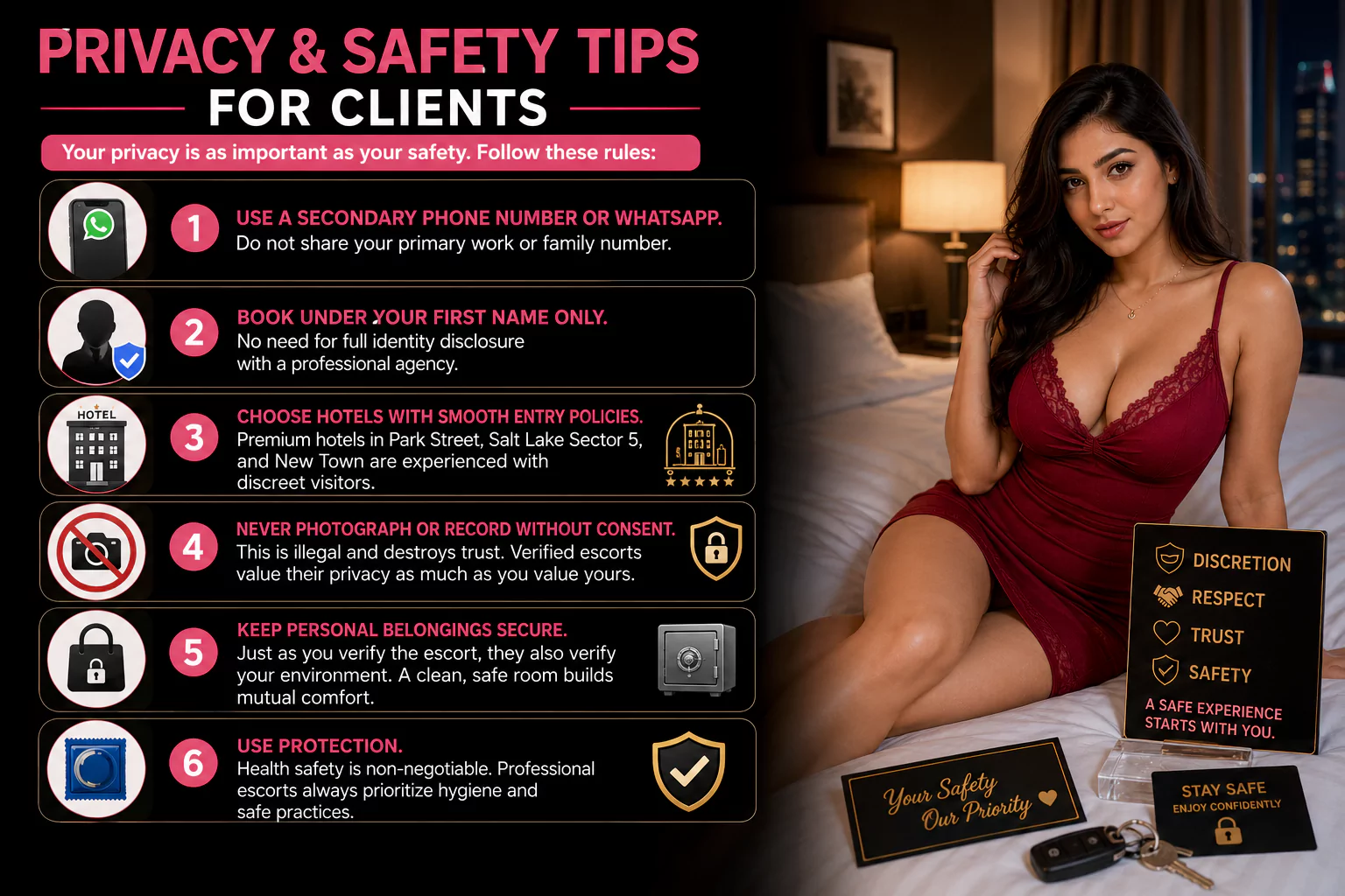 Privacy & Safety Tips for Clients